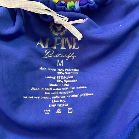 Alpine Butterfly Alyssa Bottom in Psychedelic Paisley - Picture 3 of 5